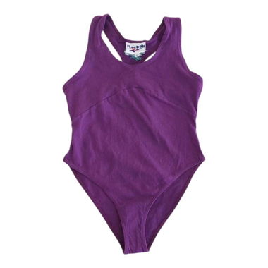 Top intero viola Reebok anni '90