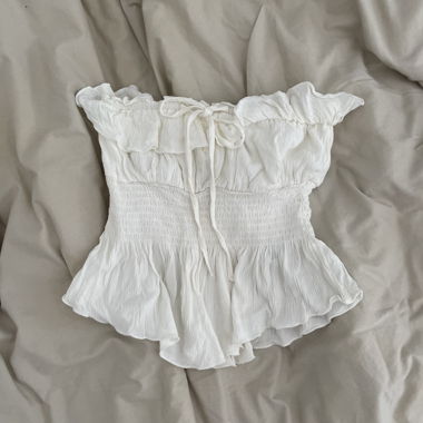 Top spalle scoperte Bershka