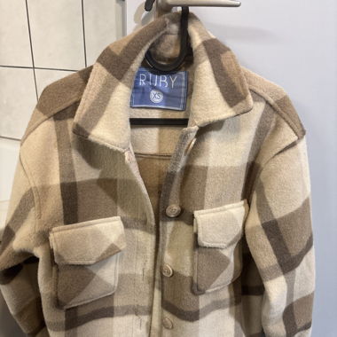 Veste d'hiver beige-brun