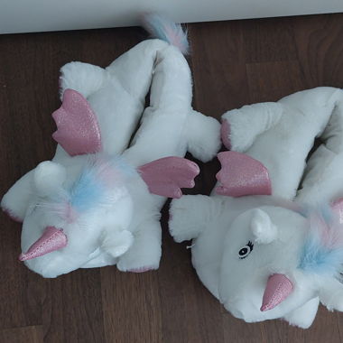 Einhorn Hausschuhe