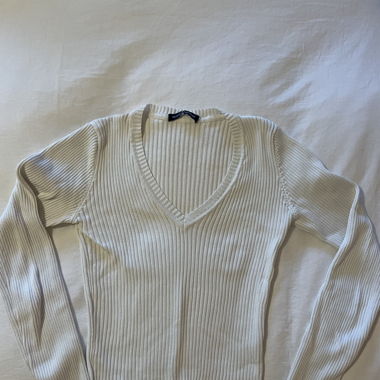 V-neck sweater