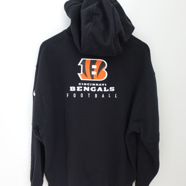 Schwarzer Cincinnati Bengals NFL Hoodie