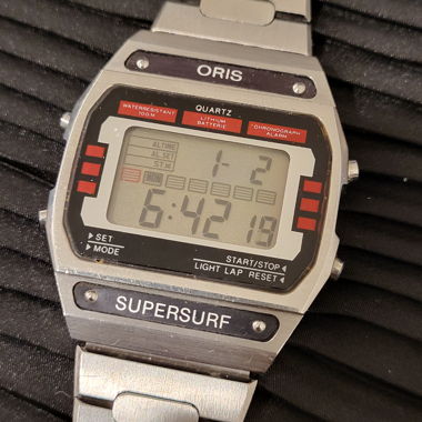 Orologio digitale Oris Supersurf