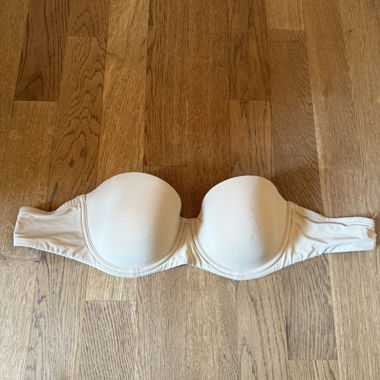 Beige molded bra