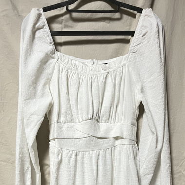 White dress