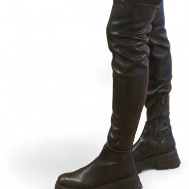 Bottes overknee noires, taille 40