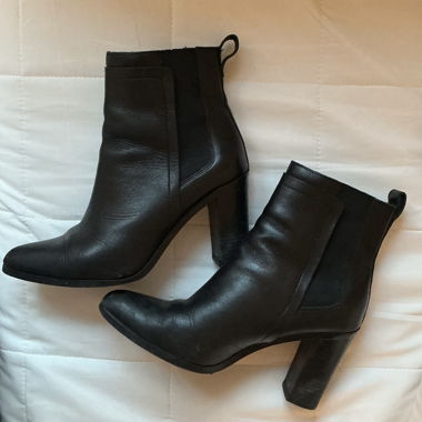 Bottes noires Massimo Dutti