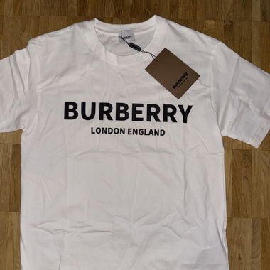 T-shirt Burberry blanc