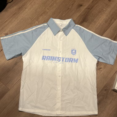 Camicia a maniche corte con stampa
