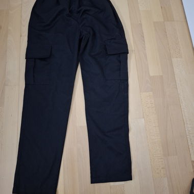 Pantalone cargo nero bambino 14 anni
