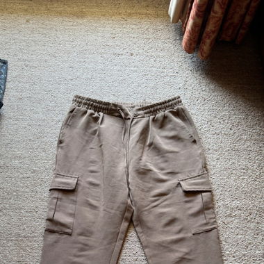 Light Brown Sporty Chino Pants