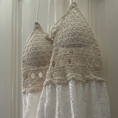 Kleid mit Spitze