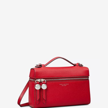 TORY BURCH Grain Leather Handbag