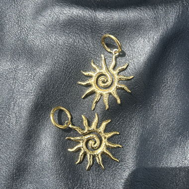 Witchy Gold Sun Earrings