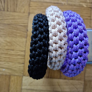 Lot de 3 bracelets création au crochet
