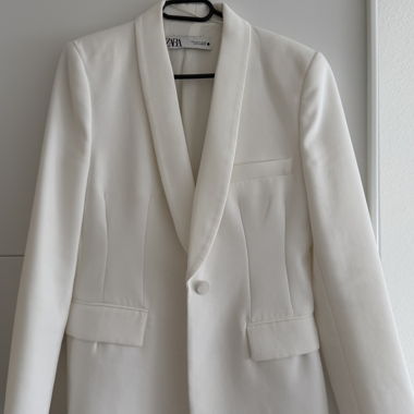 Blazer blanc Zara