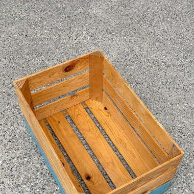 Rustikale Holzkiste