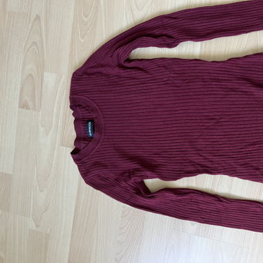 Bequemes langarm Shirt