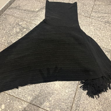 Poncho nero