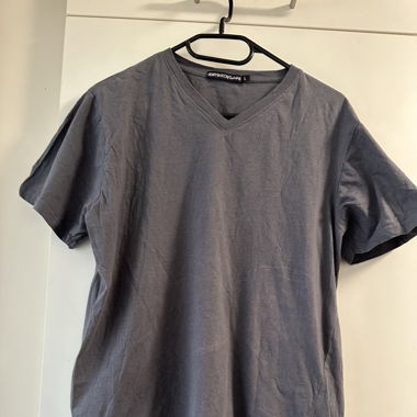 Grey V-Neck