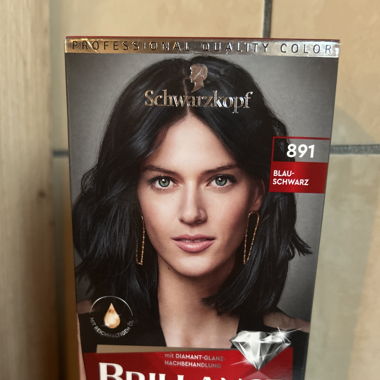 Coloration pour cheveux schwartzkopf noir bleuté