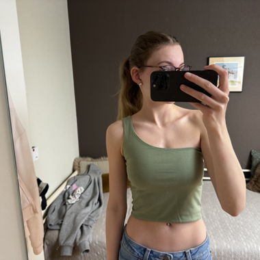 One-Shoulder Top