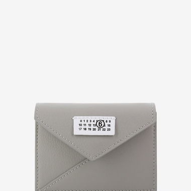 MM6 Grey mini envelope bag