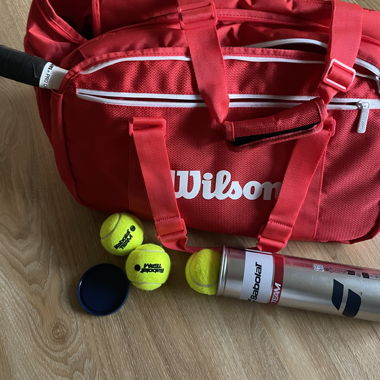 Borsa Duffel Wilson Super Tour Red Small