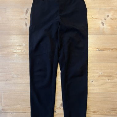 Black Fabric Trousers