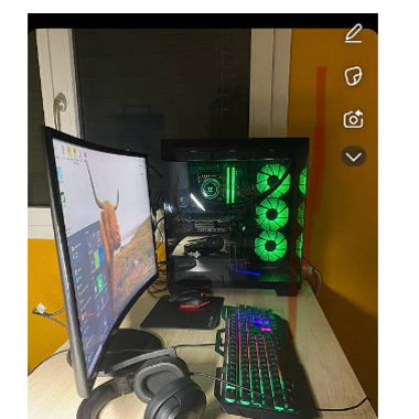 PC Gamer, i5 12400f, RTX 3070 TI