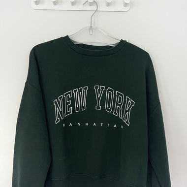 Sweatshirt dunkelgrün
