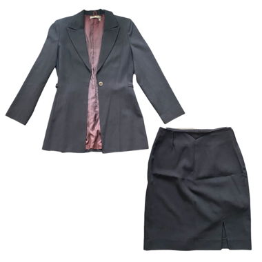 90s vintage office suit