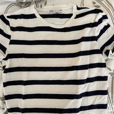 T-shirt Zara a righe