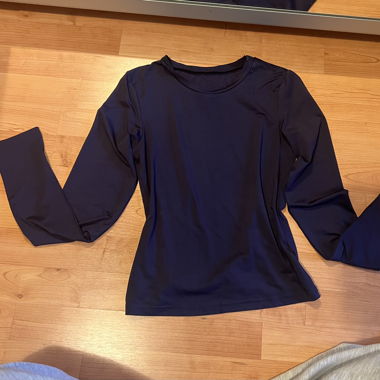 Blue Long-Sleeve Shirt
