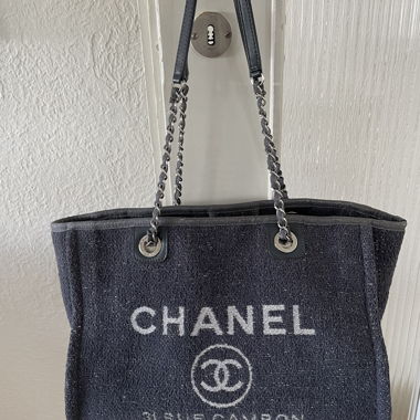 Sac cabas Chanel en tweed