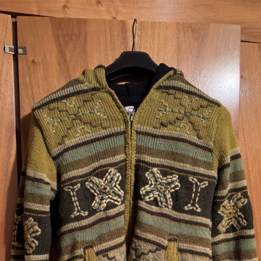 Jacke gefüttert mit Reißverschluss Kapuze