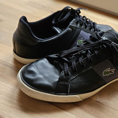 Lacoste Sneaker Fairlead 319 Schwarz Guter Zustand