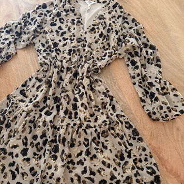 Abito con stampa leopardata Object tagl. 36