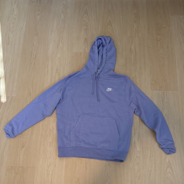 Violet blauer Nike Kaputzen Pullover 