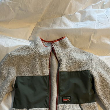 Protest Beige Fleece Jacket 