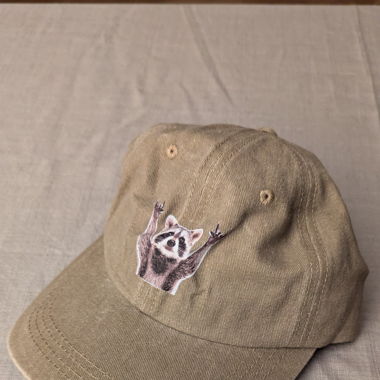 Raccoon cap