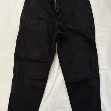 H&M Black Regular Fit Trousers