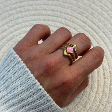 Bague acier inoxydable 