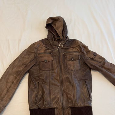 Giacca in pelle Heeli uomo – Taglia XL