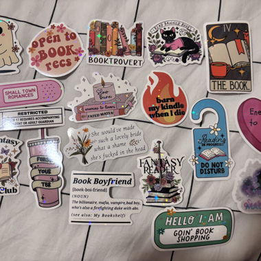 Stickers Book Girl, Booktok