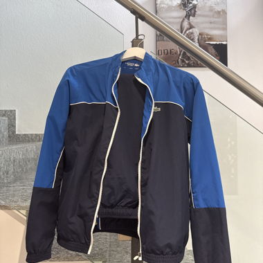 Giacca sportiva Lacoste blu bicolore