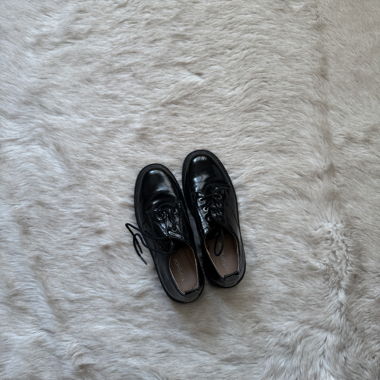 Schwarze Lackschuhe von topshop