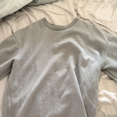 Pull en maille gris ZARA