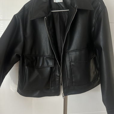 veste en similicuir 