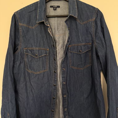 Camicia di jeans KIABI blu